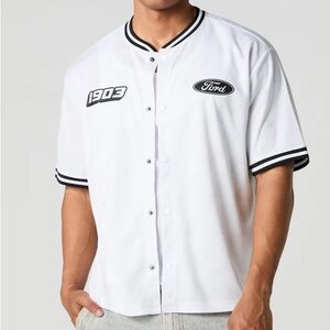 Brand new Urban Man Ford graphic mesh baseball jersey men’s XL